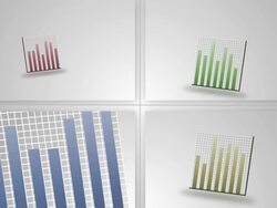 Chart Montage Stock Footage