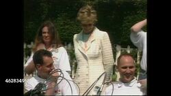 Princess Diana at Push 2000 Launch News Clip