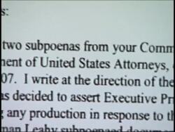 White House refuses to answer congressional subpoenas News Clip