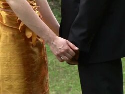 Just Married Couple Stock Footage