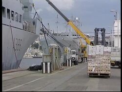 GIBRALTAR: BRITISH NAVAL SHIPS LEAVE SIERRA LEONE News Clip