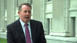 The International Trade Secretary Liam Fox meets with the Director-General of the World Trade Organization News Clip