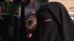 Court arrivals with judgement due on women defying veil ban News Clip