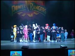 Mighty Morphin Power Rangers Live Stock Footage
