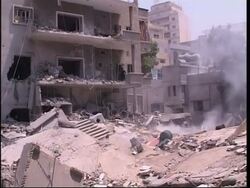 Rescuers at collapsed building bombed by Israel, wounded in hospital News Clip