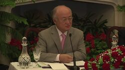 IAEA chief Amano comments on Iran's and North Korea's nuclear programmes News Clip
