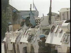 Bosnia - U.N.Convoy To Be Barred By Bosnian Serbs News Clip