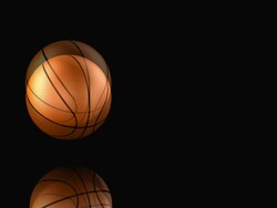 Basketball bouncing HD Stock Footage