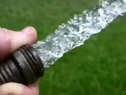 HD 1080i Garden Hose 3 Stock Footage