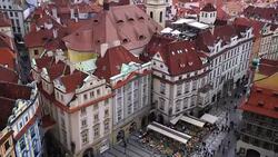 View of Prague Stock Footage