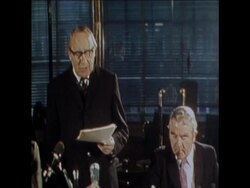 SYND 4-2-74 ANNOUNCEMENT OF RESULTS OF MINERS BALLOT News Clip