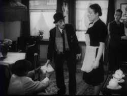 A Jewish men brings a Dutch family tea  Stock Footage