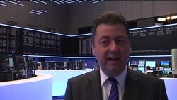 Reaction at Frankfurt Stock Exchange to Strauss-Kahn resignation News Clip