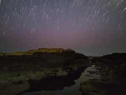 Sam Phan Bok - The Grand Canyon of Thailand Stock Footage