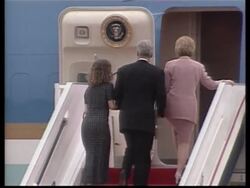 China- Clinton leaves Beijing heading for Shanghai News Clip