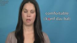 How to Pronounce COMFORTABLE -- AMERICAN ENGLISH PRONUNCIATION Instructional Video