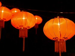 Chinese Lantern Stock Footage