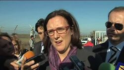 French minister moved by detention centre, but firm on controls Instructional Video