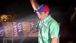 VOICED : Capriles aiming to dethrone Chavez News Clip