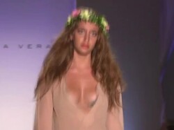 EVENT CAPSULE CHYRON: Sonia Vera Swimwear - MBFW Miami Swim 2012 Stock Footage