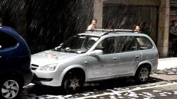 CLEAN : Office workers drench passers News Clip