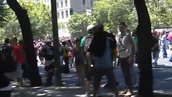 Miners and police clash during protests Instructional Video