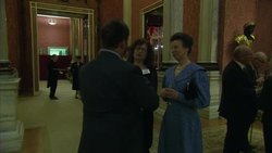 Contemporary British Poetry Reception at Buckingham Palace News Clip
