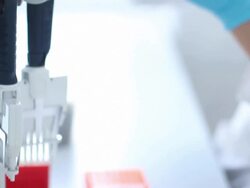 working in laboratory HD Stock Footage