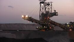Surface mining Stock Footage
