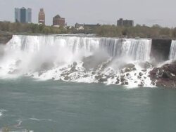 Niagara American Falls 16 - HD 30F Stock Footage