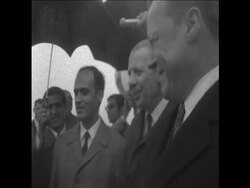 SYND 23/2/68 WEST GERMAN FOREIGN MINISTER WILLY BRANDT VISITS MOROCCO News Clip