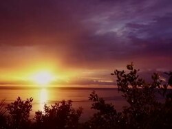 Beautiful sunrise Stock Footage