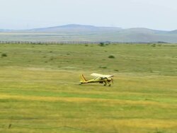 Landing Plane Stock Footage
