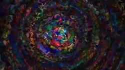 TRANSCENDENT CIRCULATION : dark (TRANSITION) Stock Footage