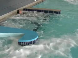 Woman at spa Stock Footage