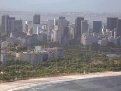 Skyline of Rio de Janeiro Stock Footage