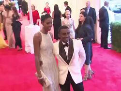 Marcus Samuelsson at "Schiaparelli And Prada: Impossible Conversations" Costume Institute Gala Stock Footage