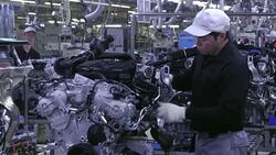 CLEAN : STOCKSHOTS: Japan April exports fall as strong yen quakes weigh News Clip