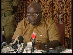 Zaire - Kabila assumes power as head of state News Clip