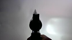 Shot gun Stock Footage