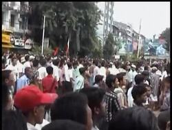 Soldiers fired on about 10,000 anti-government protesters in Myanmar on Thursday, as they resume the crackdown that has drawn international appeals for restraint. News Clip