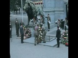 SYND 3 11 69 PRESIDENT MOBUTU PAYS AN OFFICIAL VISIT TO BRUSSELS News Clip