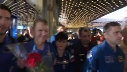 Tim Peake Arrives from Space to Kazakhstan News Clip