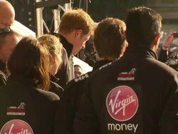 Prince Harry at Walking With The Wounded Event in Trafalgar Square News Clip