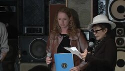 Yoko Ono awards peace grant to jailed Russian band Pussy Riot News Clip