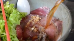 HD:Beef noodle soup shabu with hot soup Stock Footage