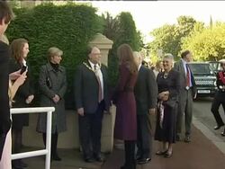 Catherine Duchess of Cambridge Visits Gladstone Terrace Community Centre News Clip