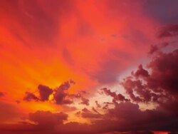 Sunset clouds Time Lapse Stock Footage
