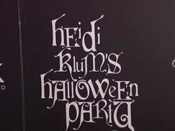 Heidi Klum's 9th Annual Halloween Party Stock Footage