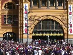 AFL Grand Final Parade Stock Footage